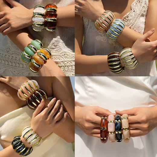 Acrylic Bracelets - 1